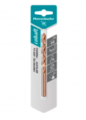 Сверло по металлу, 3-гр. хвост.,  5,0х86мм, HSS-Co, Р6М5К5, 1шт/уп, RENNBOHR COBALT CARD
