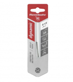 Сверло по металлу ЦХ,  1.0х34мм, HSS-G, P6M5, 2шт/уп, RENNBOHR DYNAMIC CARD
