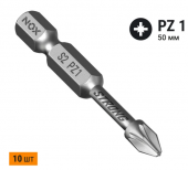 Бита torsion Pz1-50 E6.3, 10 шт бокс STRONG