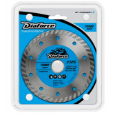 Диск алмазный DIAFORCE TURBO BASIC 125х22,23х7,5x1,9 мм сухой рез