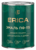 ПФ-115 графитовый серый RAL-7024 0,8 кг ERICA (14)