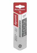 Сверло по металлу ЦХ,  2,5х57мм, HSS-G, P6M5, 2шт/уп,RENNBOHR DYNAMIC CARD