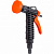 Душ -пистолет поливочный "Жук" с фиксатором 1/2"-3/4"(16)