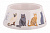 М7767 Миска "Cats" 0,3л (бежевый) (уп.30)