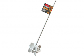 Миксер DECOR d90 мм, 450 мм пластик+металл для краски (12шт/36шт) Новосиб