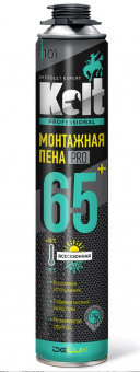 Пена монтажная профессиональная 65+ всесезонная 900 гр.  Kolt (12)