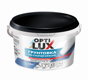 Грунтовка Оптилюкс по стар.крас.2,5кг ведро (4)