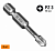 Бита torsion Pz3-50 E6.3, 2 шт карта STRONG