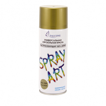 Унив. аэроз. краска оливково-желтый RAL-1020 SPRAY ART