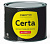 Эмаль CERTA термоcтойкая ЧЕРНАЯ 1200°С 0,4кг (RAL 9004) (12)