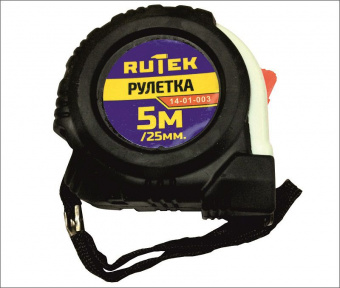 Рулетка карманная PLUS (5м х 25мм) RUTEK