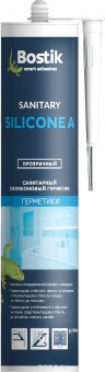 BOSTIK санитарн силик. герм. прозрачный 0,28 л Sanitary Silicone A