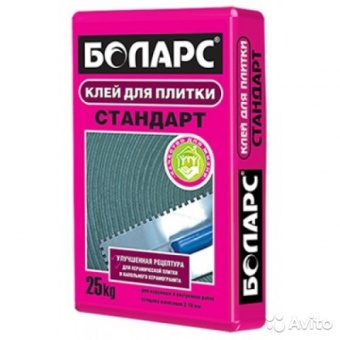 Клей для плитки стандарт"Боларс" 5 кг/4